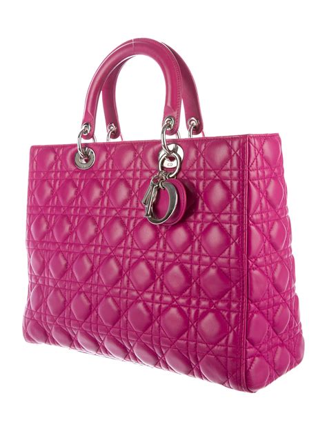 christian dior bags lady dior|large lady dior bag price.